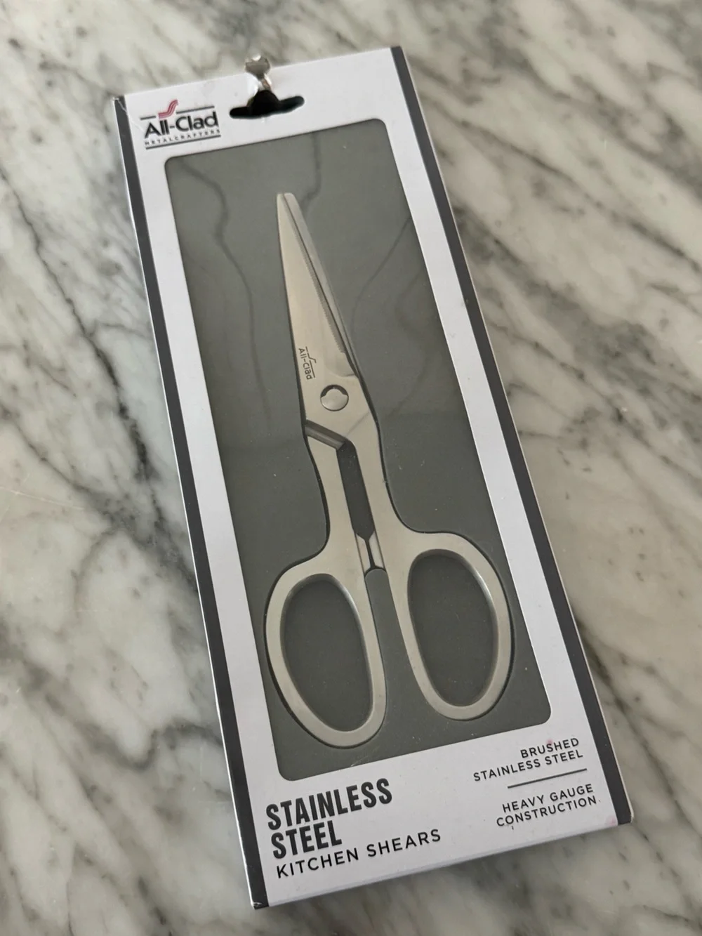 All-Clad, Brushed Stainless Steel Kitchen Shears/Scissors